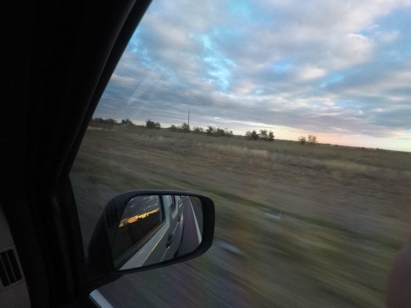 Вид из окна автомобиля