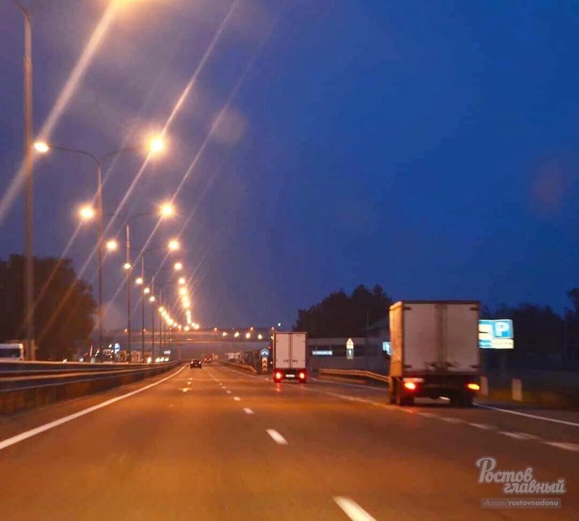 Дорога ночью