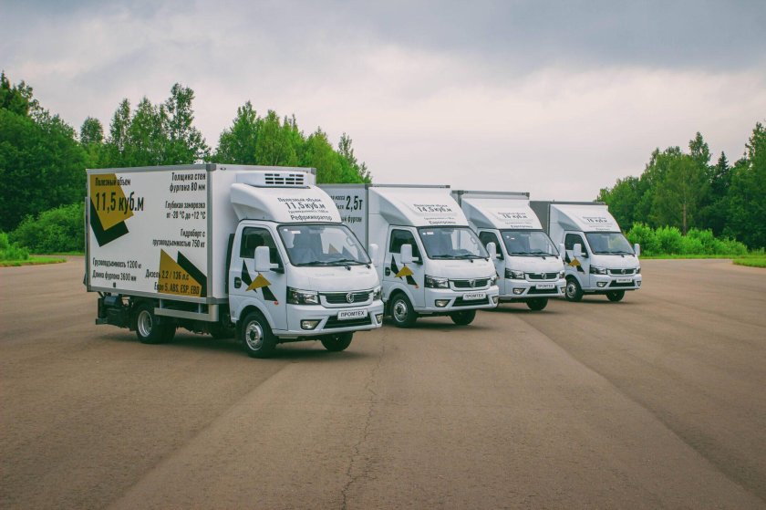 Грузовик Dongfeng Captain