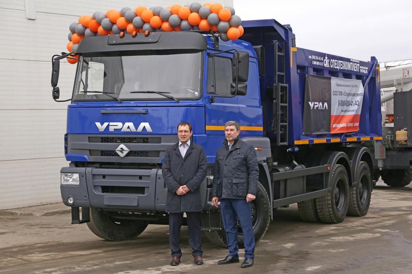 Урал с35510 самосвал