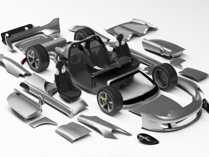 Пластиковые детали для автомобилей