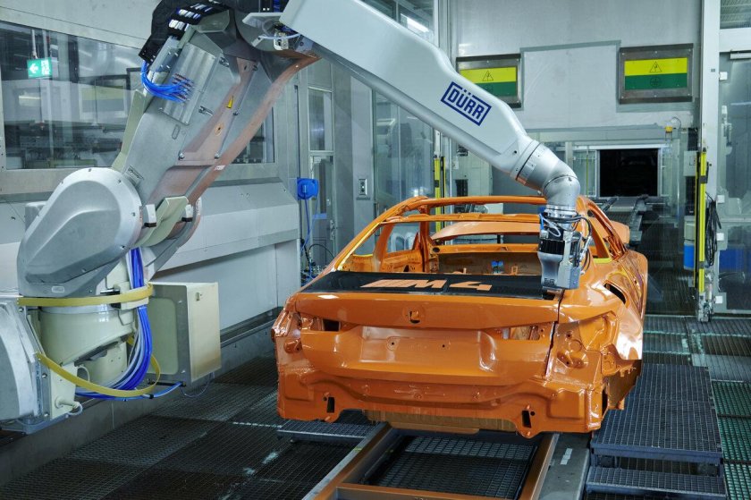 Окраска автомобилей на заводе