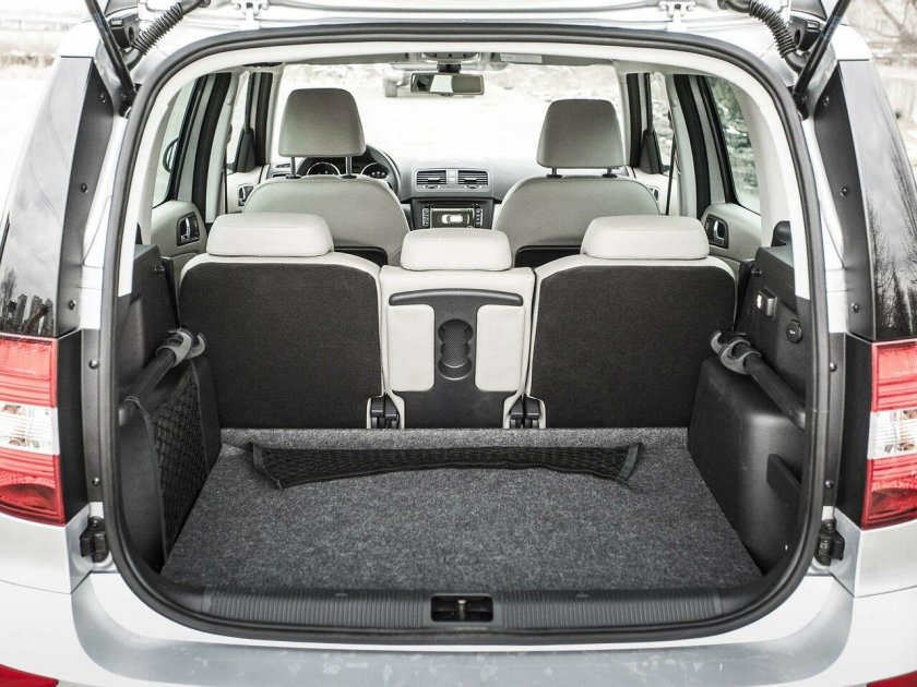 Шкода йети 2011 багажник