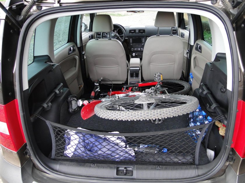 Škoda Yeti багажник