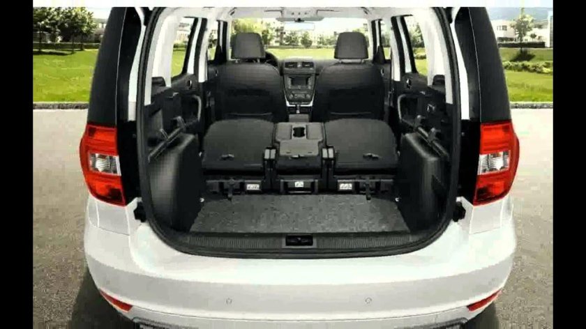 Skoda Yeti 2014 багажник