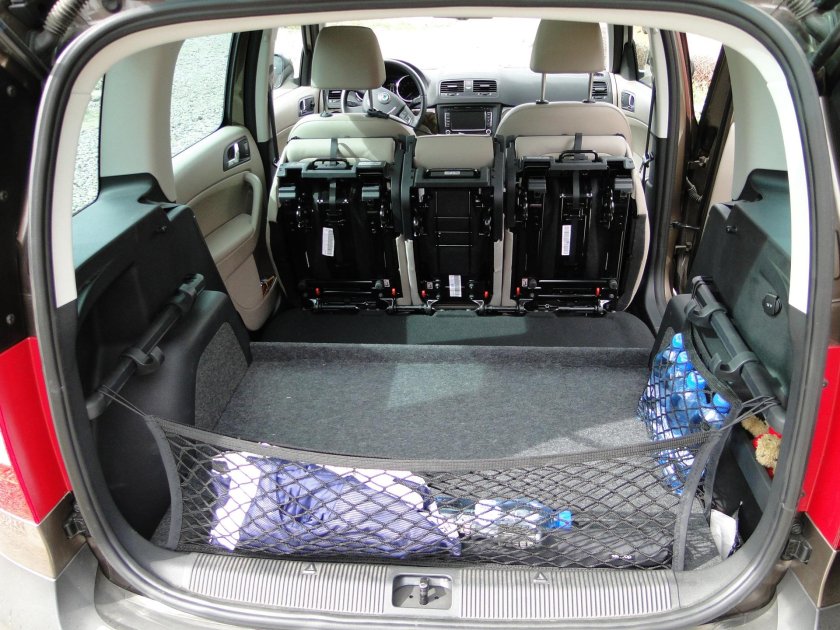 Skoda Yeti багажник
