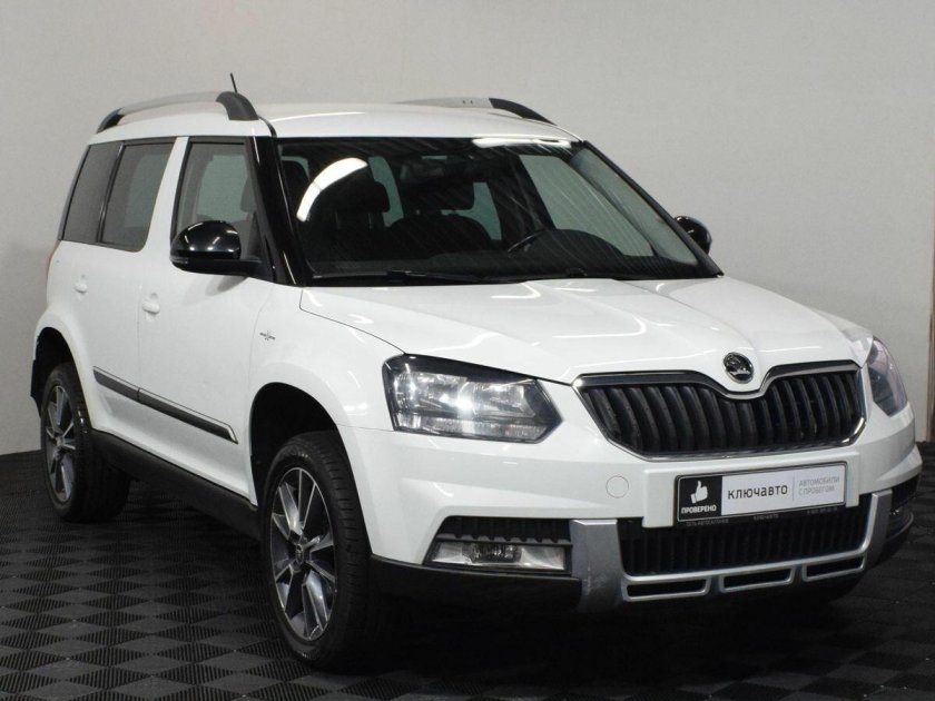 Шкода йети 2017 белая