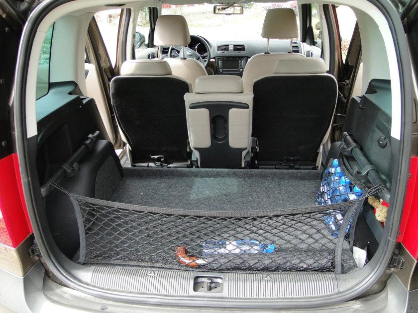 Skoda Yeti багажник