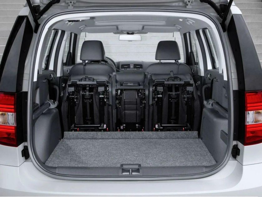Škoda Yeti багажник