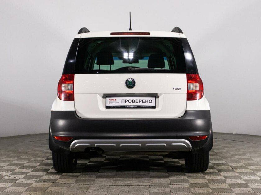 Yeti 2012 белый полный окрас