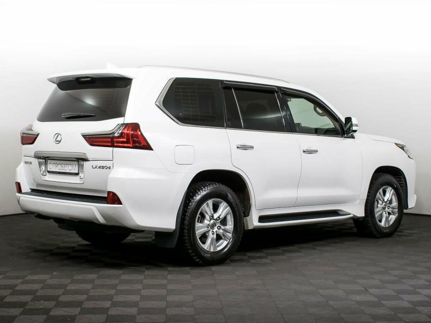 Lexus LX 450d White
