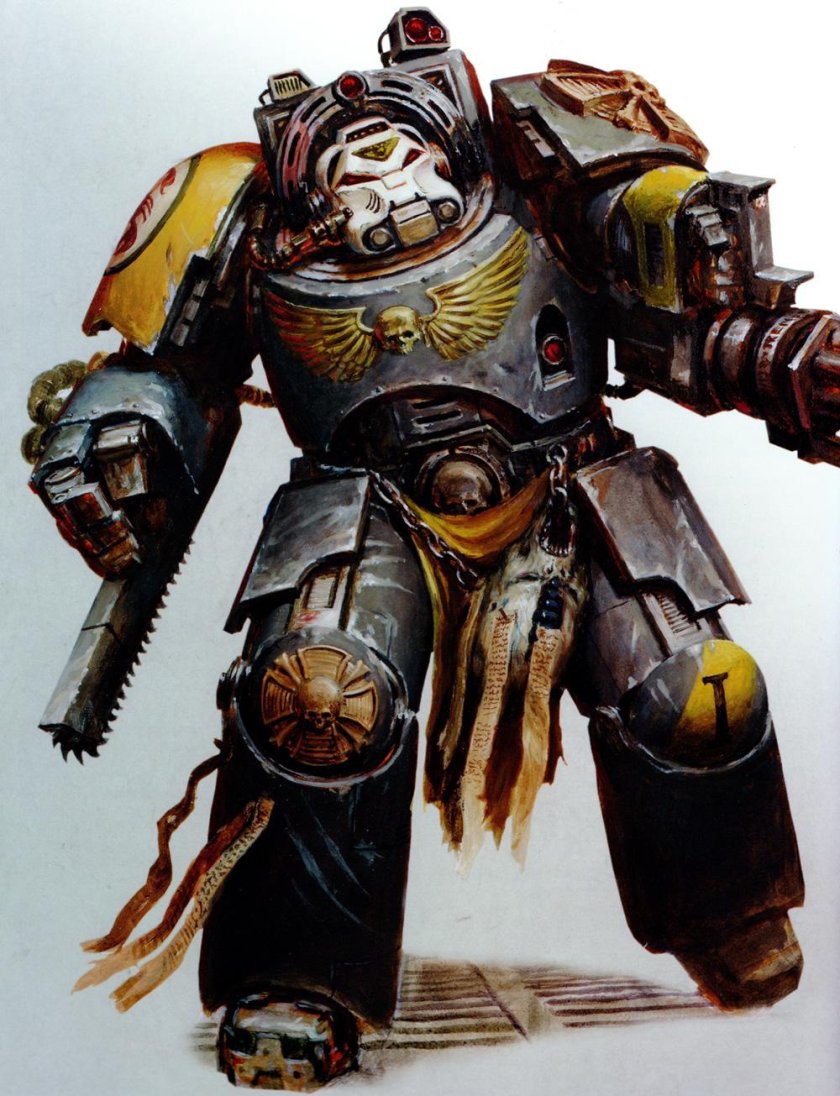 Терминаторский доспех вархаммер