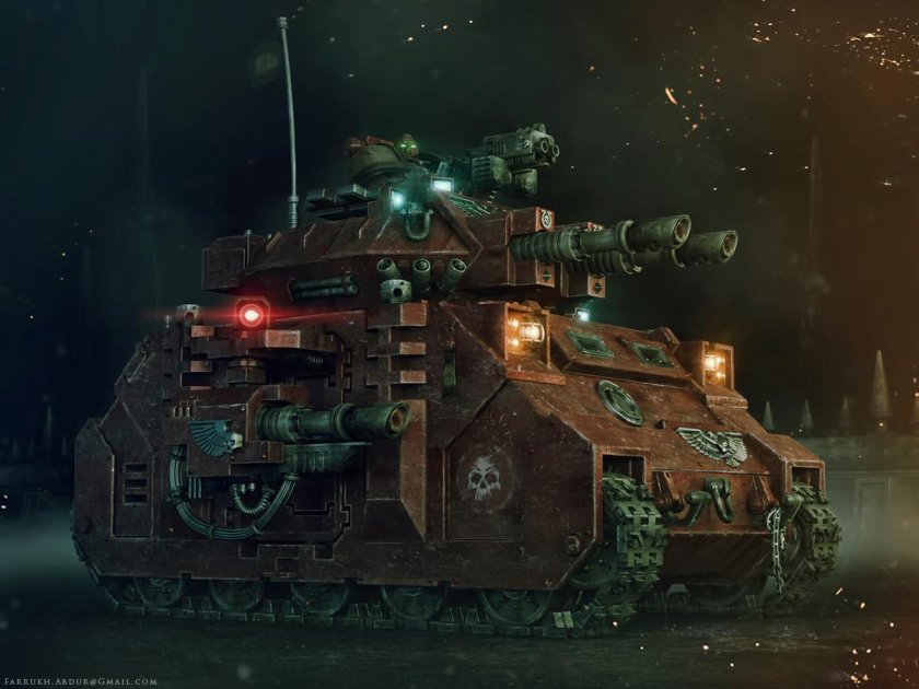 Танк хищник вархаммер