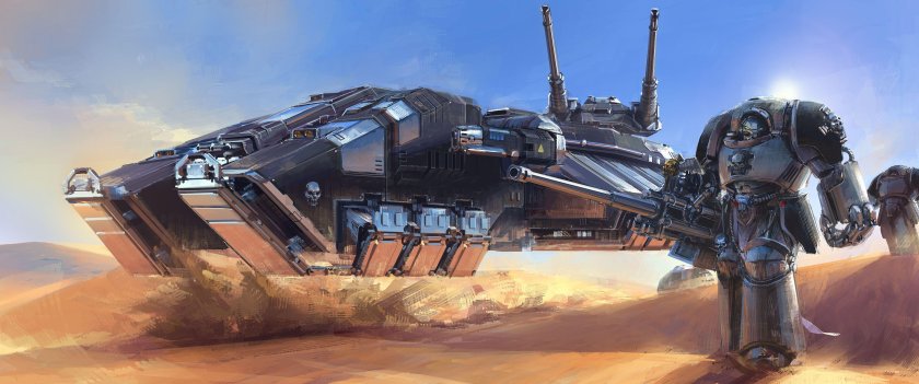 Астрей – мощнейший танк Империума: Warhammer 40000