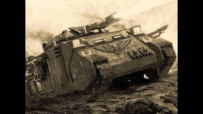 Вархаммер 40000 танк хищник