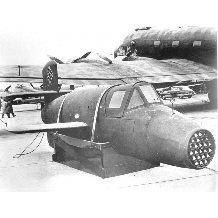 Самолет ba 349 natter