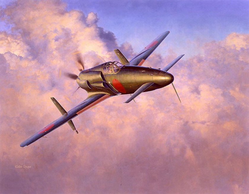 Самолет j7w1 Shinden