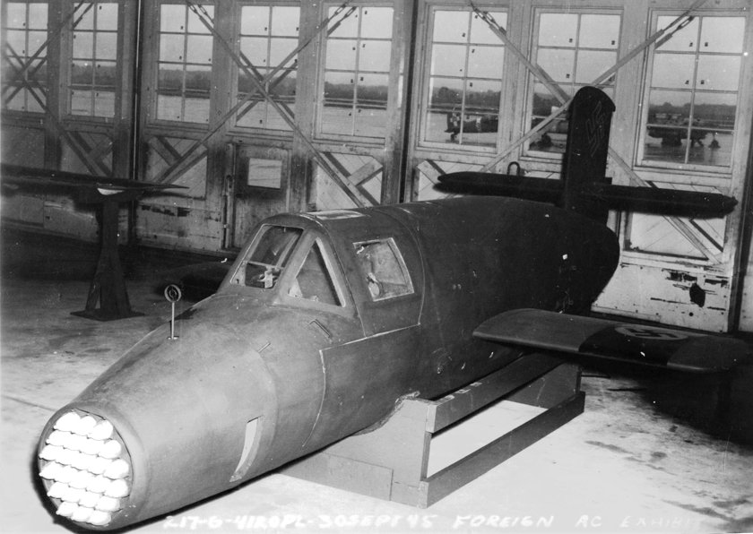 Самолет ba 349 Natter