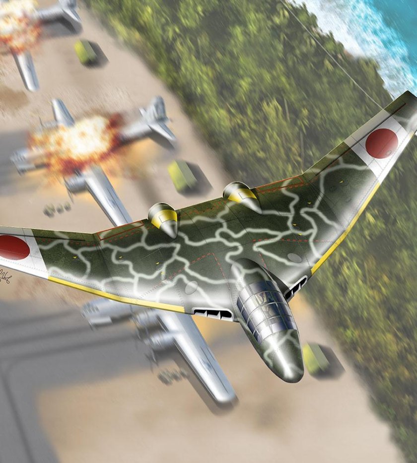 Японский самолет зеро