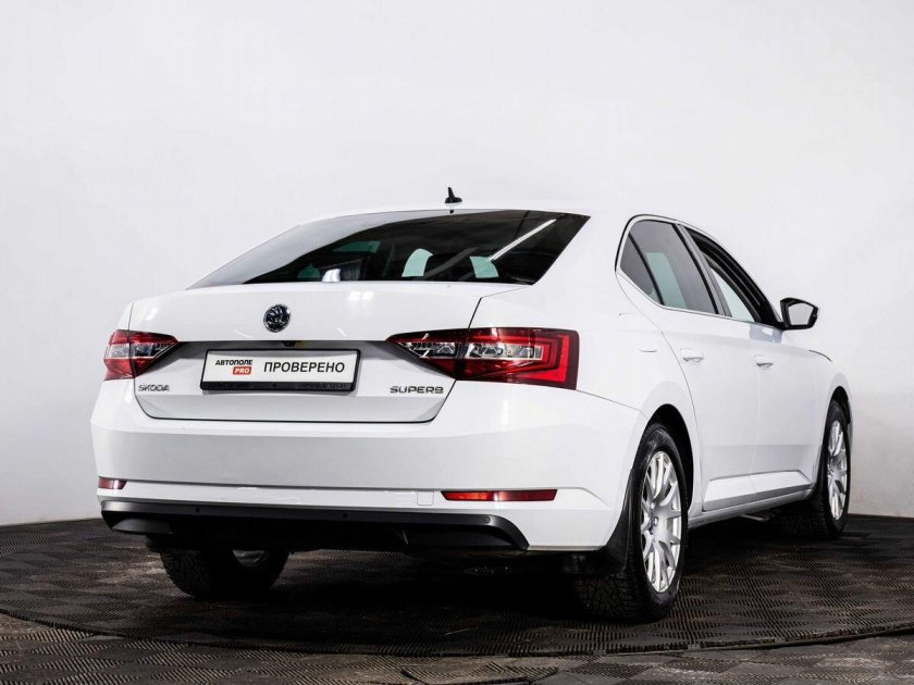 Skoda octavia 2013 — 2017 iii белый