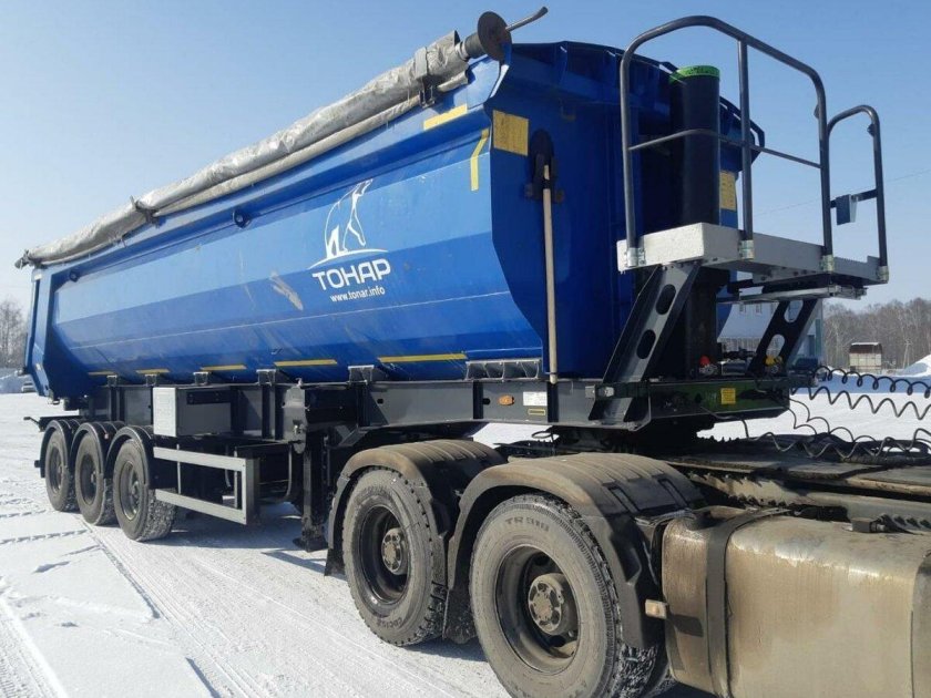 Тонар 95892 полуприцеп самосвальный 33 куб