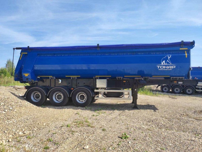 Самосвальный полуприцеп тонар