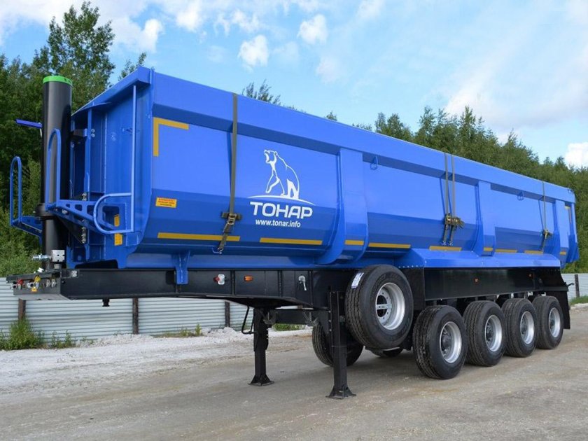 Самосвальный полуприцеп Тонар