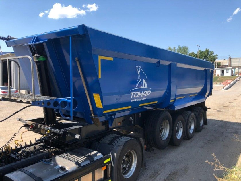 Тонар самосвал сцепка