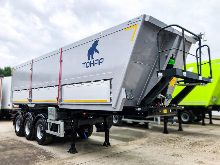 Тонар 9594 полуприцеп зерновоз