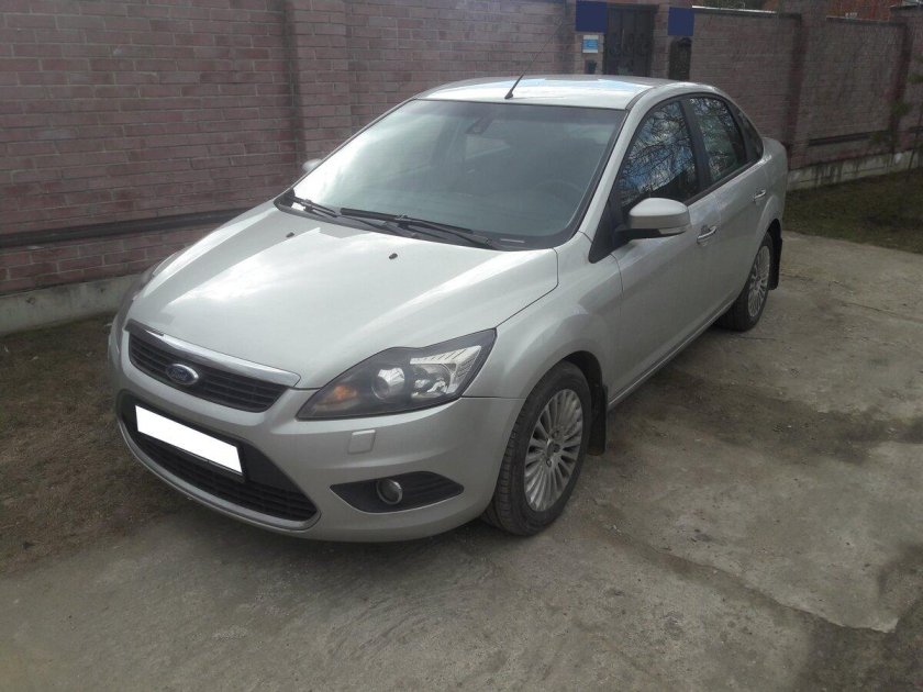 Форд фокус 2 Рестайлинг седан серебристый