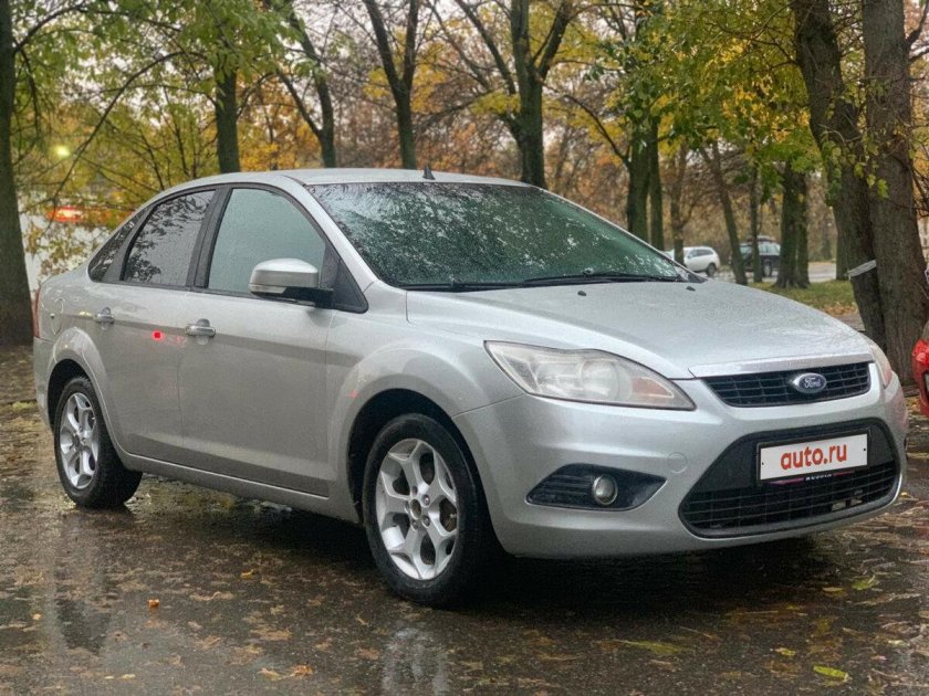 Форд фокус 2 седан серебристый