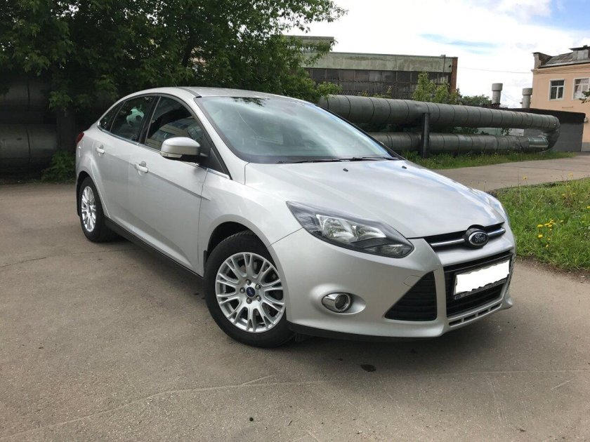 Форд фокус 3 серебристый