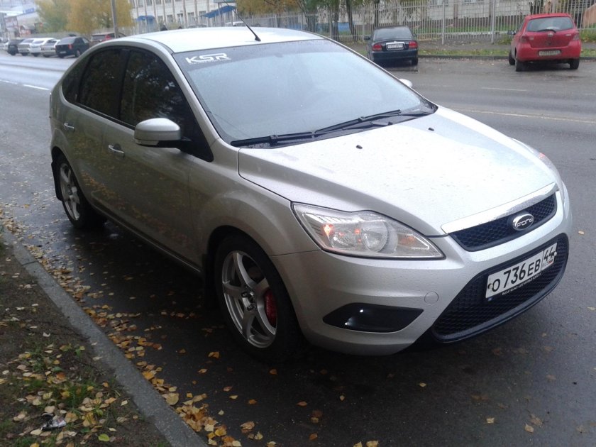 Форд фокус 2 Moondust Silver