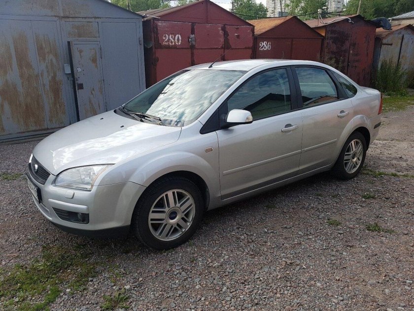 Форд фокус 2 серебристый 2007