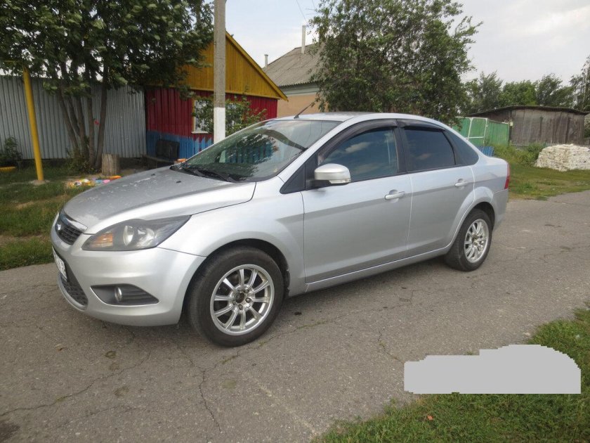 Фокус 2 седан серебристый