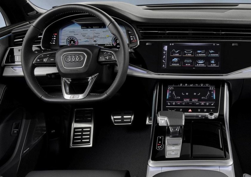 Audi q7 2021 салон