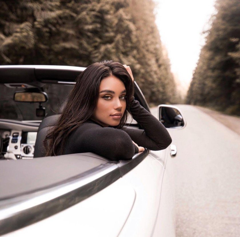 Фотосессия с машиной