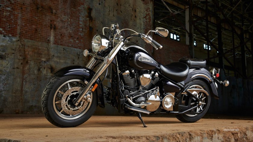 Мотоцикл чоппер Ямаха Харлей