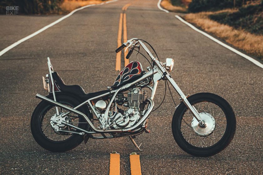 Yamaha 400 чоппер