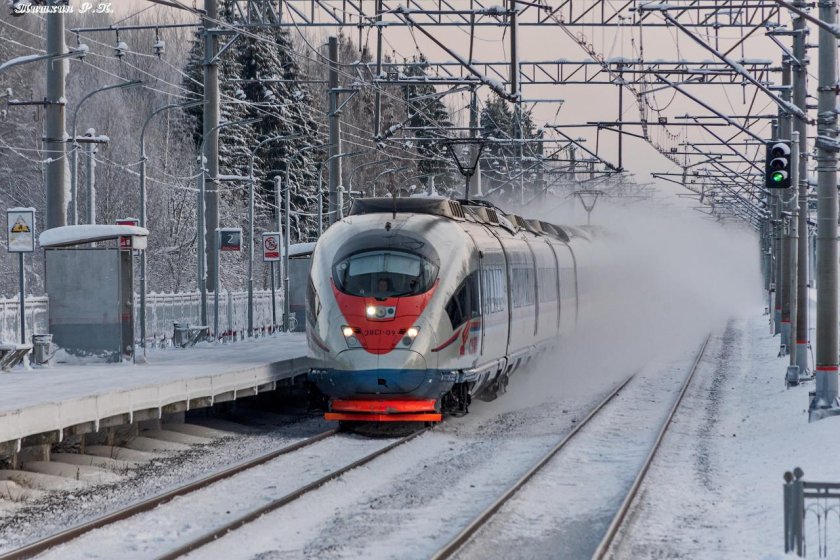 Высокоскоростной поезд сапсан