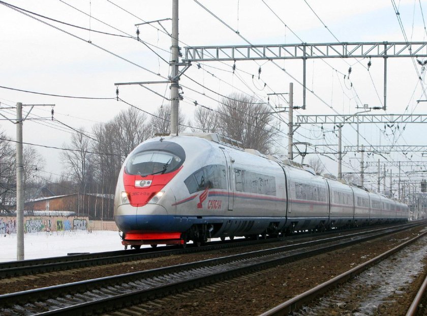 Высокоскоростной поезд сапсан