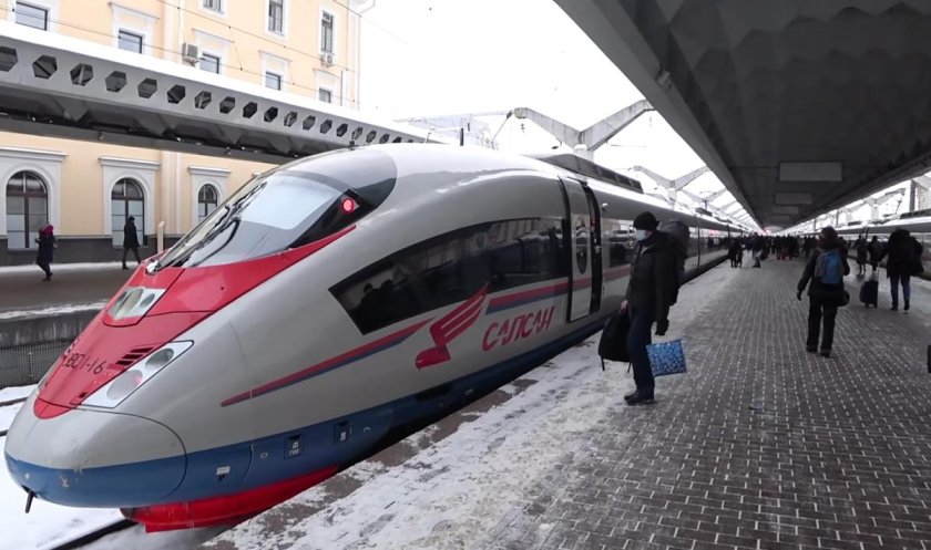 Поезд сапсан москва санкт петербург