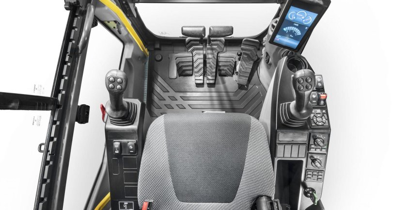 Кабина экскаватора Volvo 250