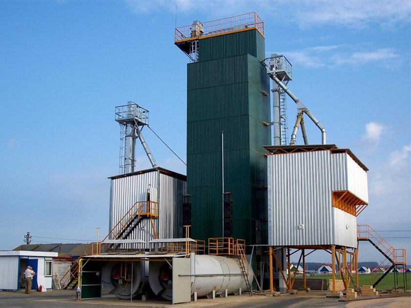 ЗСК зерносушильный комплекс