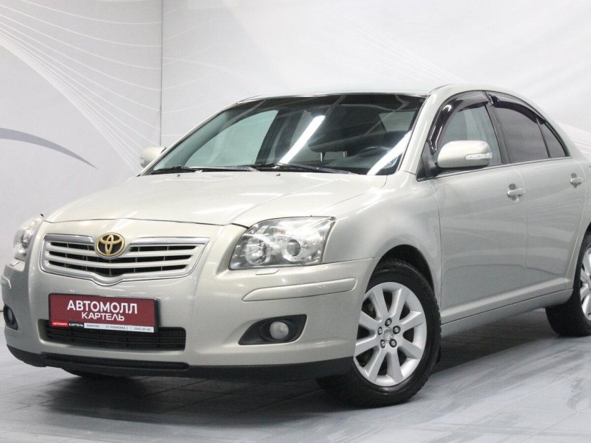 Тойота авенсис 2008 серебристая