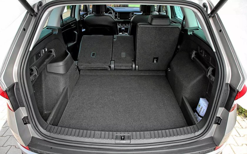 Skoda Kodiak багажник