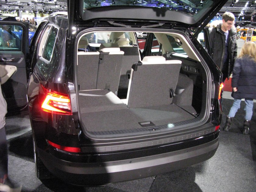 Skoda Kodiaq багажник