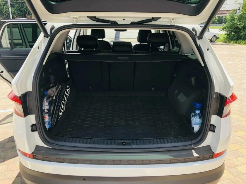 Škoda Kodiaq салон и багажник