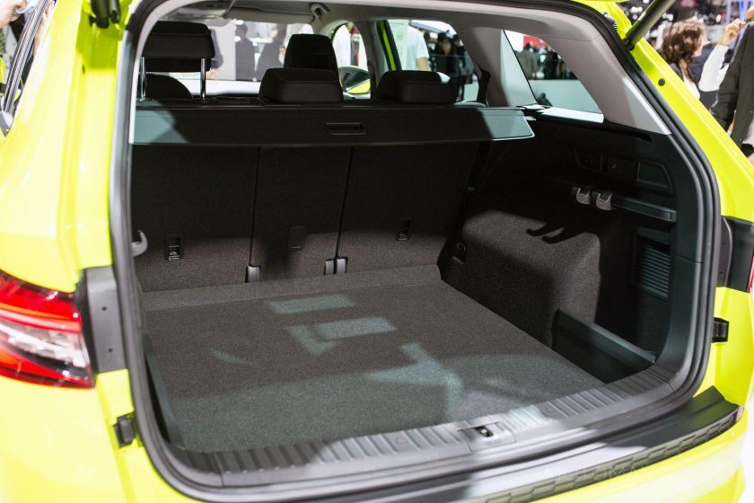 Шкода Кодиак багажник