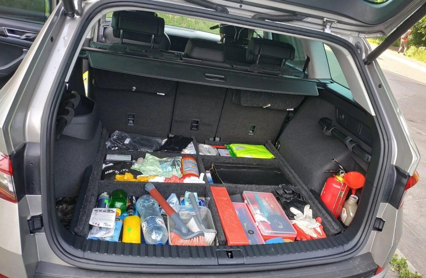 Skoda Kodiak багажник